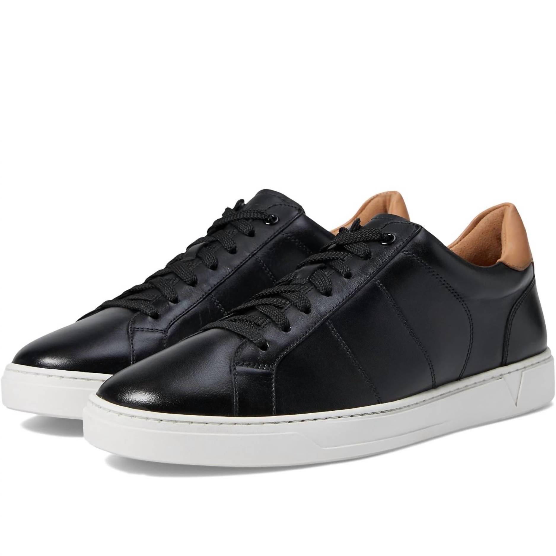 New Vionic Men's Lucas Ii Sneaker In Black